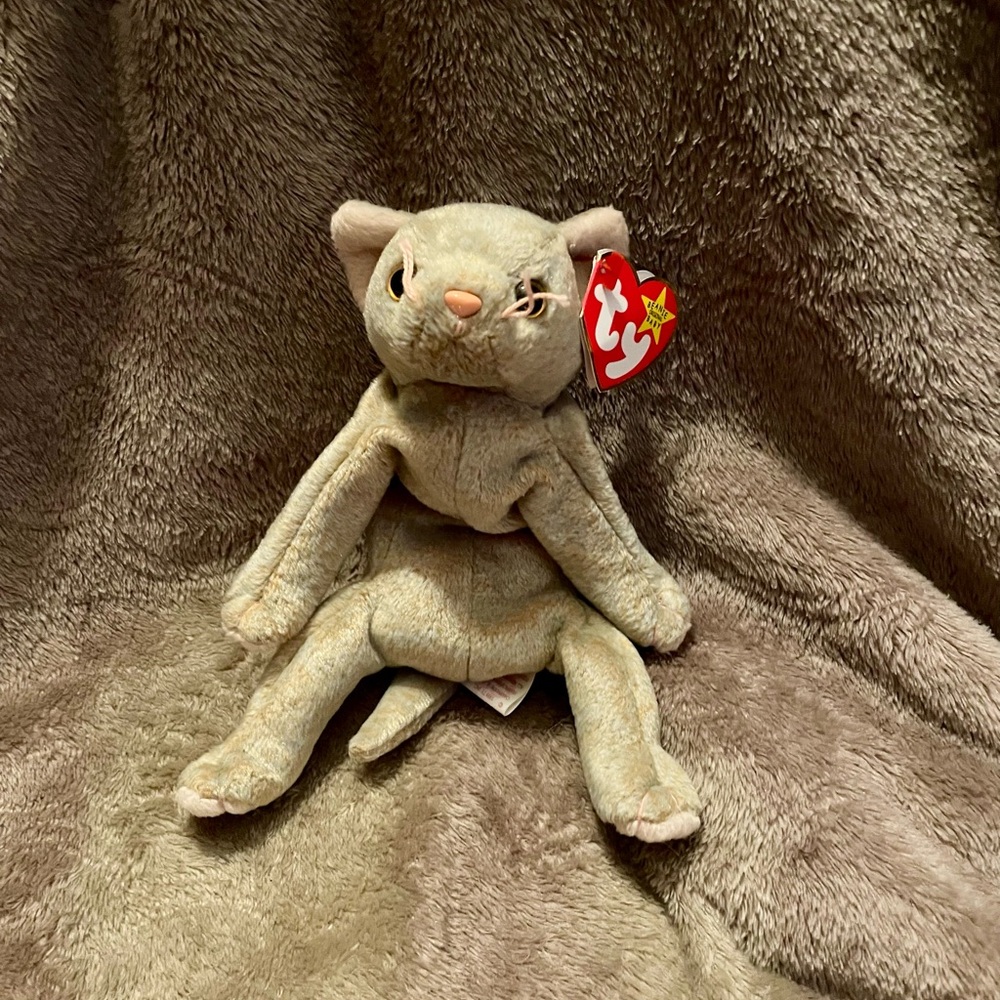 RARE Ty Beanie Baby Scat EXCELLENT CONDITION 1999/1998 w/ PE pellets & tag e…